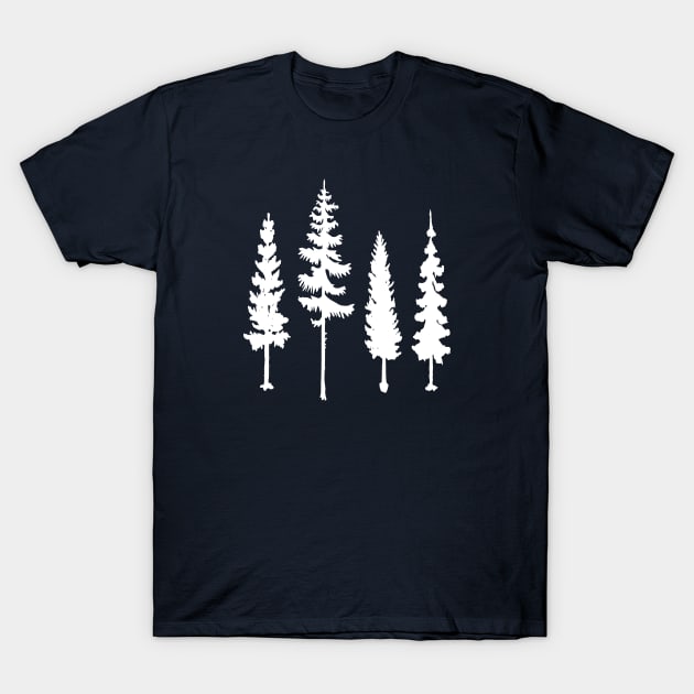 Artsy Trees T-Shirt by PallKris